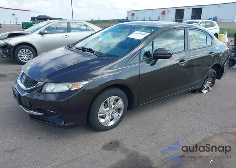 2014 Honda Civic Lx from USA, damaged, VIN 2HGFB2F5XEH511206